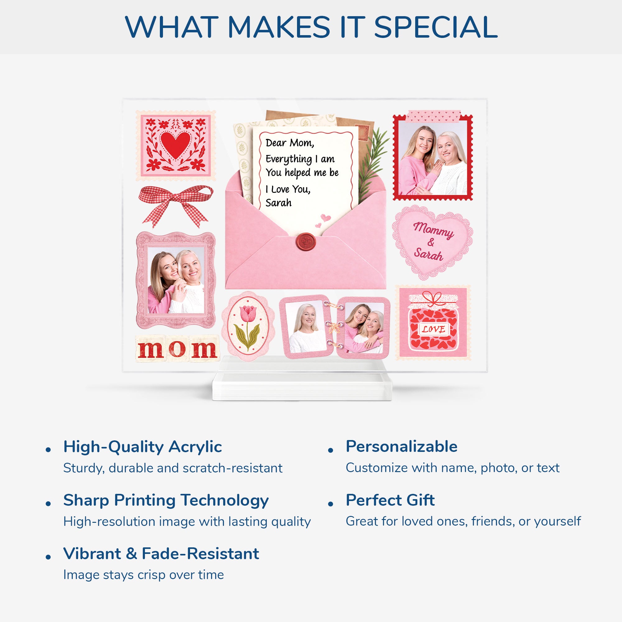 7795RUS1 custom acrylic plaque with stand mothers day photo gifts_ for momgrandma 7795rcvwa_5