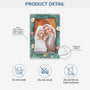 7796RUS3 3d printing effect rectangle acrylic plaque with photo custom gifts for momdad 7796r3qaa