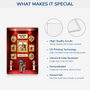 7801RUS4 3d printing effect photo rectangle acrylic plaque custom gifts for couples 7801rsrwg