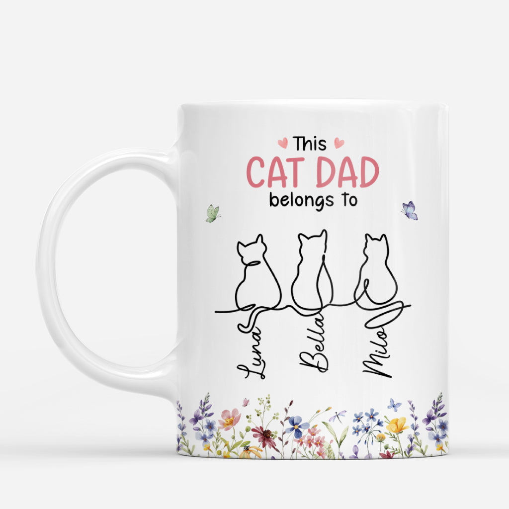 7808MUS2 personalized mugs with cats gifts for cat moms and cat dads 7808m3yzd