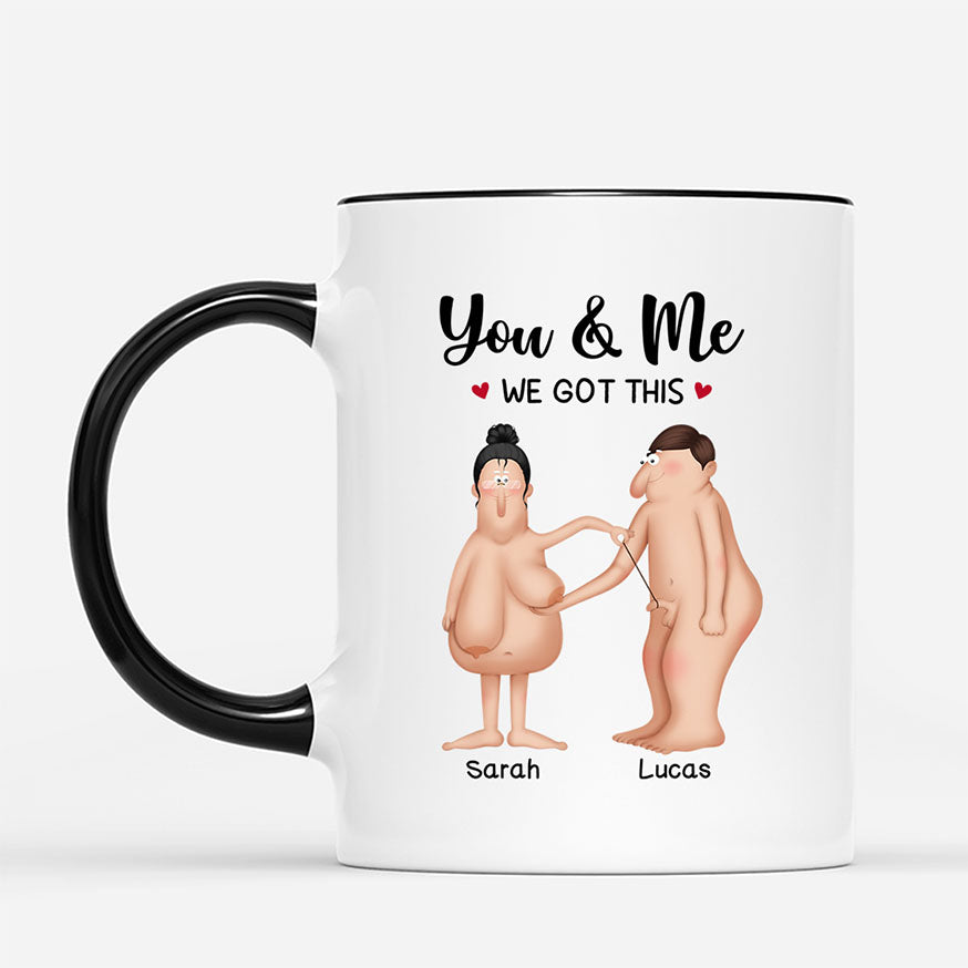 7819MUS1 growing old together since mug funny personalized gifts for couples 7819m3vwg_2