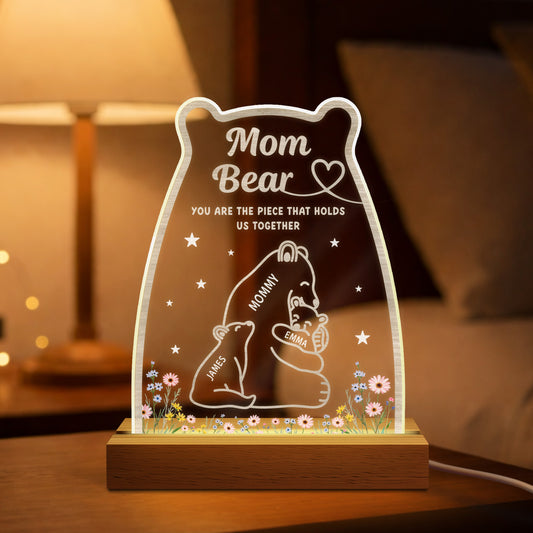 7825LUS1 mama bear night light personalized gifts for momdad 7825ltlta