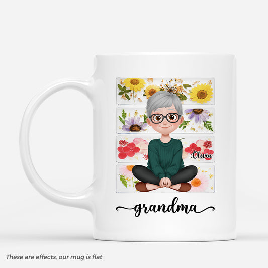 7828MUS1 resin style grandma mug personalized gifts for grandmamom 7828mthza
