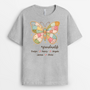 7842AUS2 butterfly shirt with names personalized gifts for grandmamom 7842a6fna