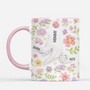 7867MUS2 3d printing effect flower mug for mothers day custom gifts for momgrandma 7867mshna