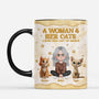 7879MUS2 3d printing effect custom cat and owner mug a bond that cant be broken_ 7879mcpzd
