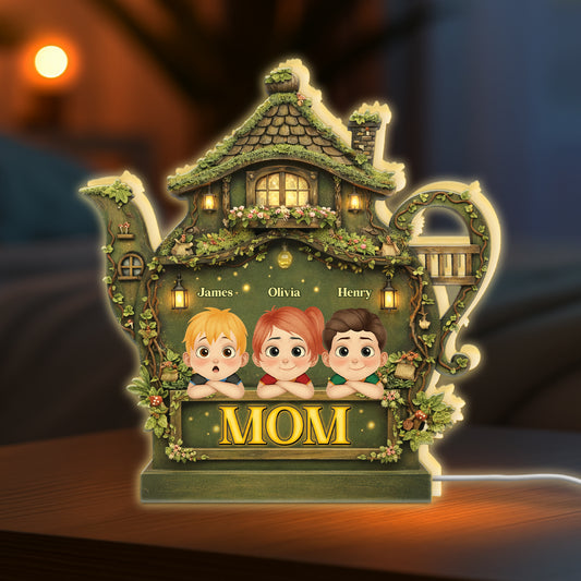 7898LUS1 custom light box with kids unique gifts for momdad 7898ltpna