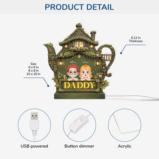 7898LUS2 custom light box with kids unique gifts for momdad 7898ltpna