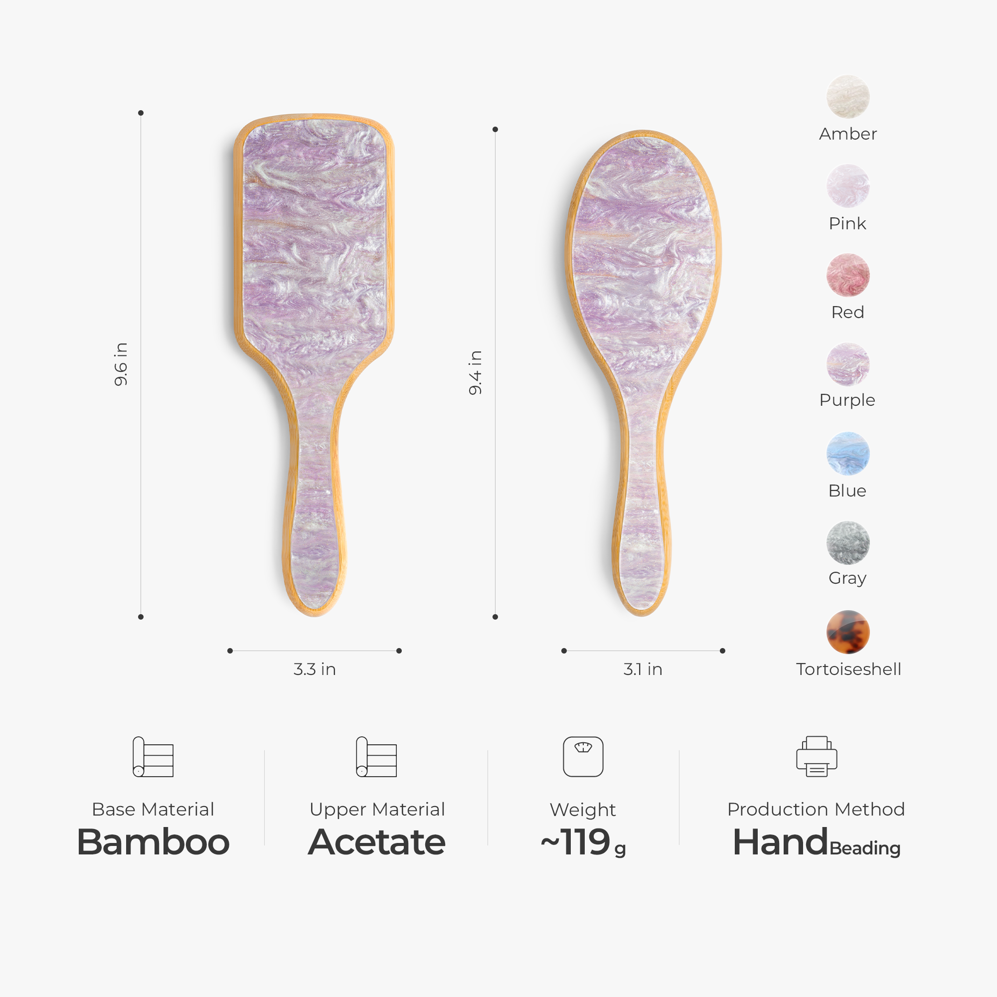 7900AUS3 personalized rhinestone hairbrush with name gifts for her 7900aq0h5a