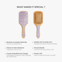 7900AUS6 personalized rhinestone hairbrush with name gifts for her 7900aq0h5a