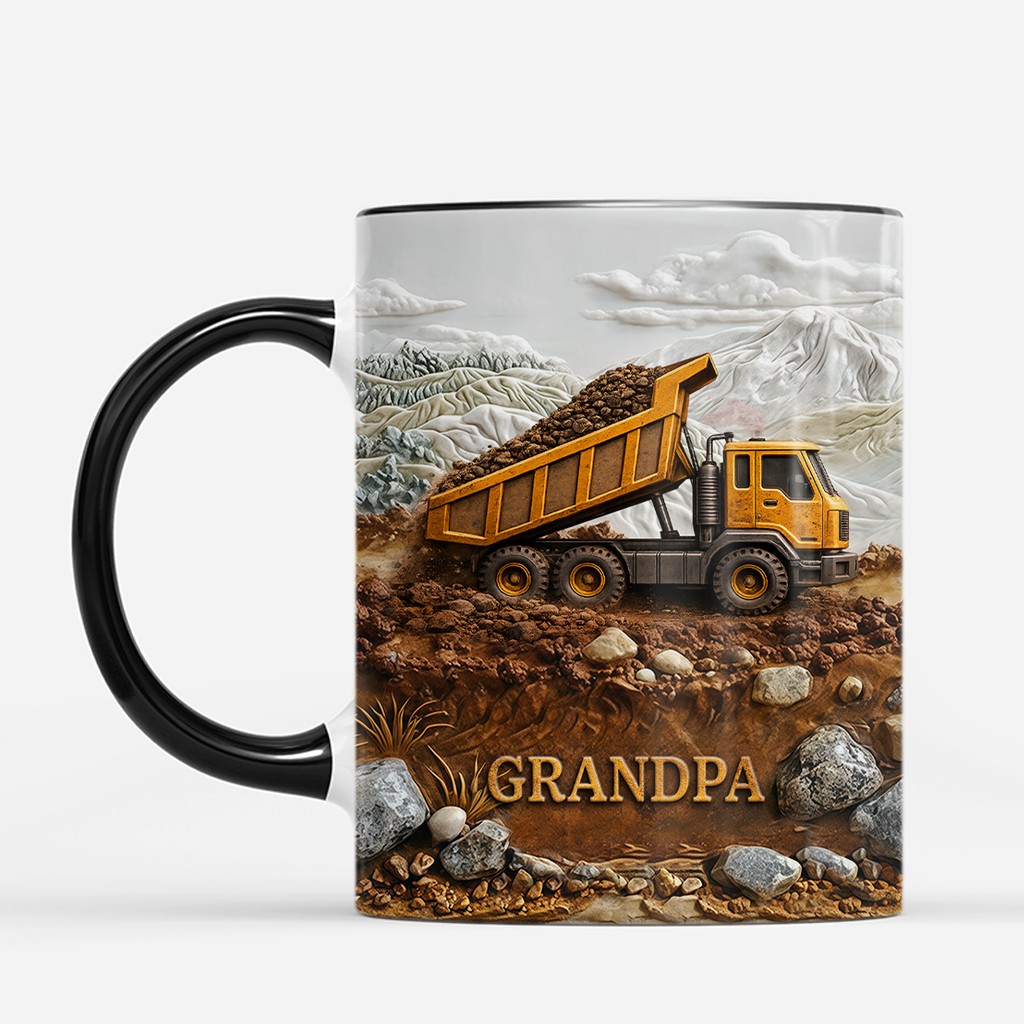 7908MUS2 3d printing effect crane truck mug custom gifts for dadgrandpa 7908m6kmb_c8770b44 9762 4f88 838e 50970b5f80d9