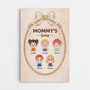 7917CUS1 mommy gang canvas custom mothers day gifts for momgrandma 7917c8xha