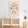 7917CUS3 mommy gang canvas custom mothers day gifts for momgrandma 7917c8xha