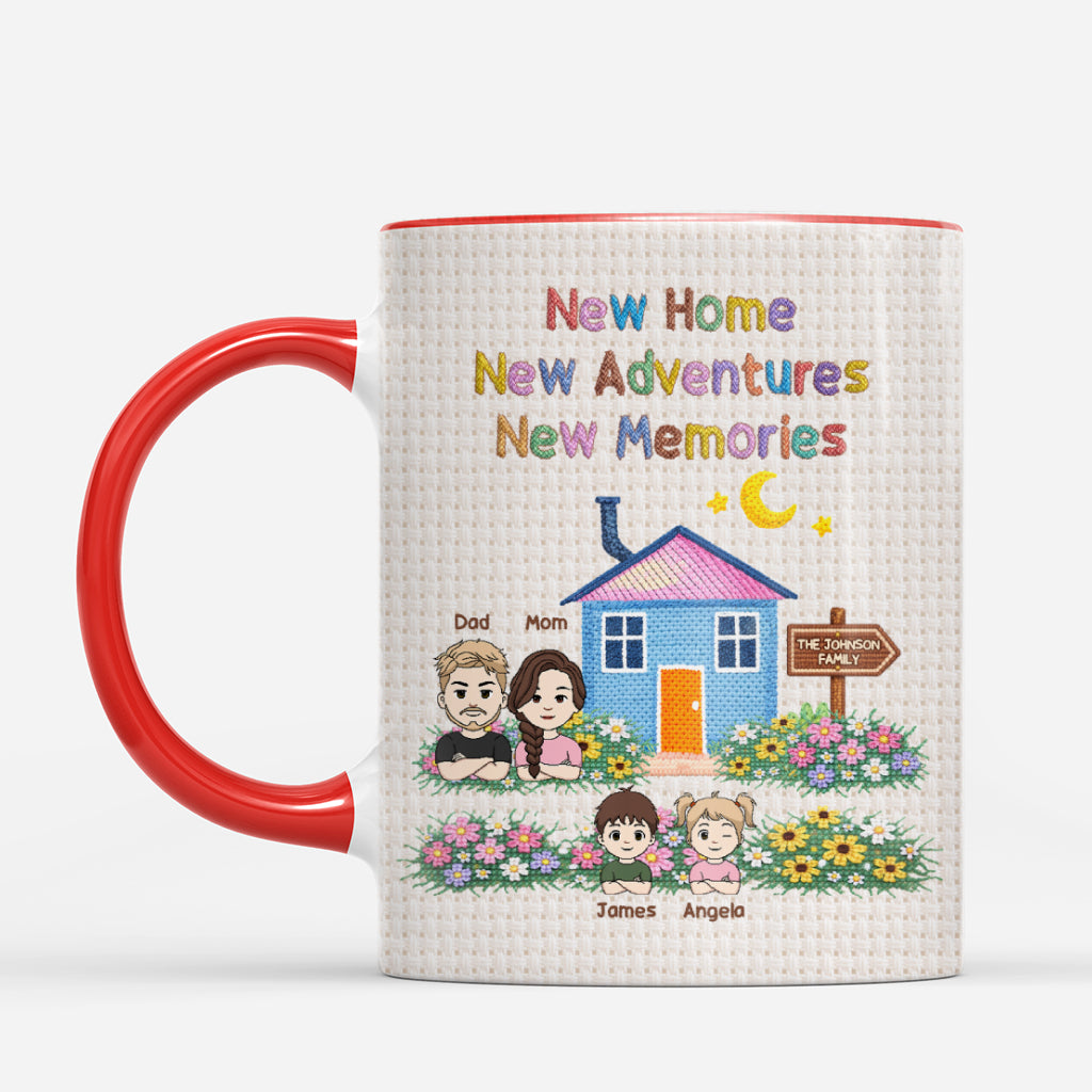7918MUS2 3d printing effect new home mug for family custom gifts for parents 7918msyni