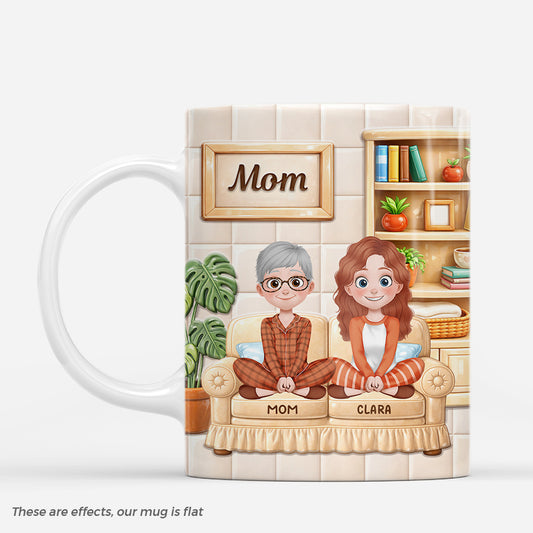 7933MUS1 3d printing effect personalized mom and daughter mugs_ gifts for momdad 7933m8lma