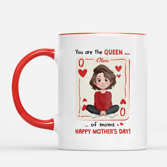 7946MUS1 you are the queen of moms mug personalized mothers day gifts 7946mcfta_545bfdc9 c3d5 4d21 b95b 984babc87a56