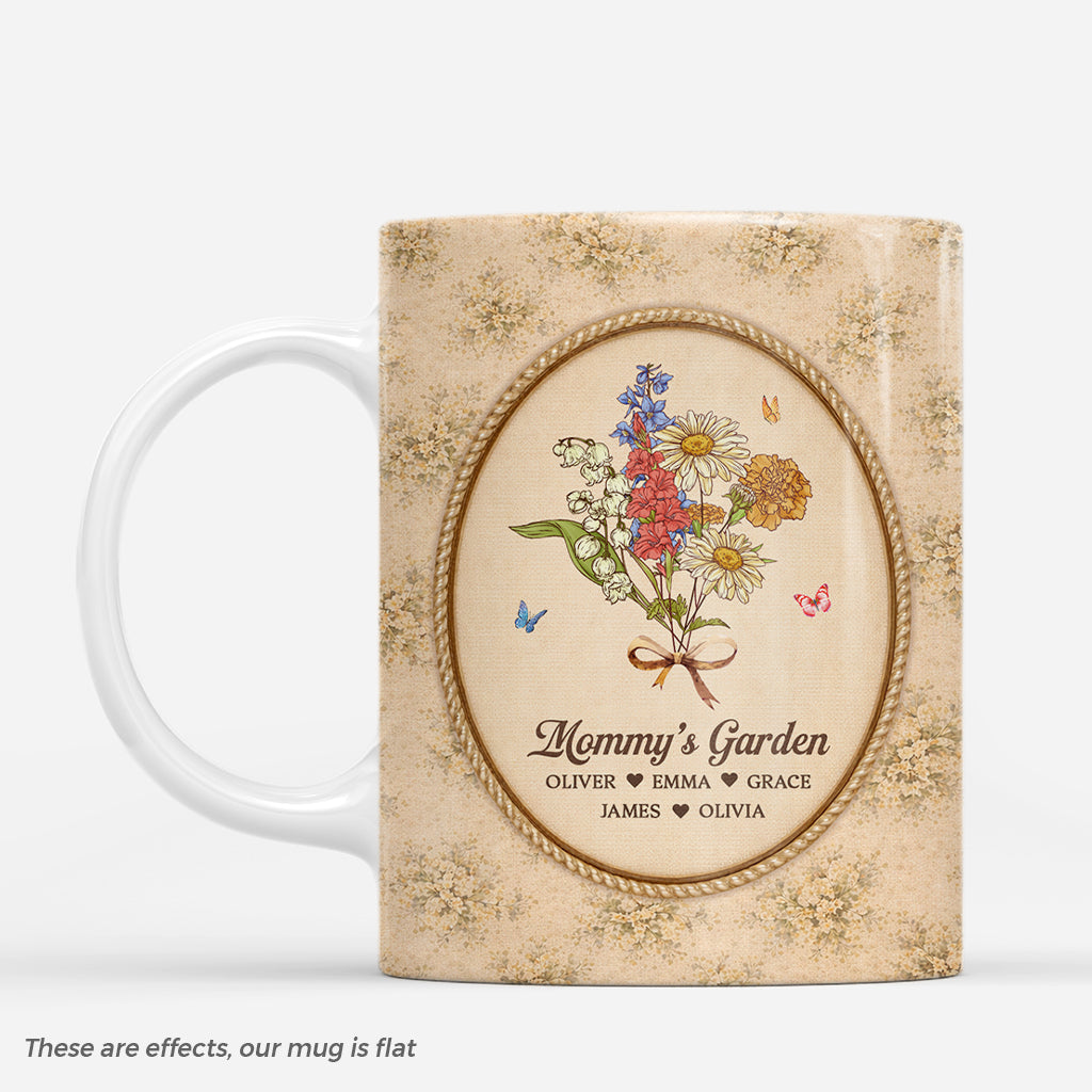 7951MUS1 3d printing effect moms garden gift_ custom mugs for momgrandma 7951mcpca