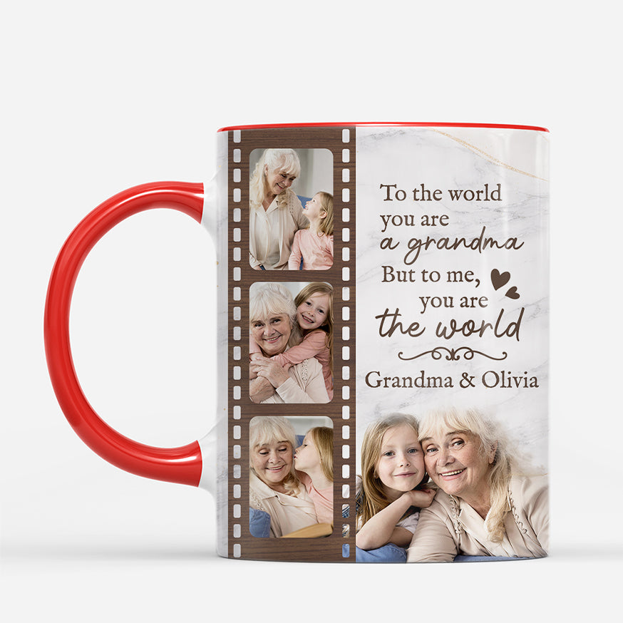7952MUS2 to the world you are a mother_ mug custom gifts for momgrandma 7952m8qna