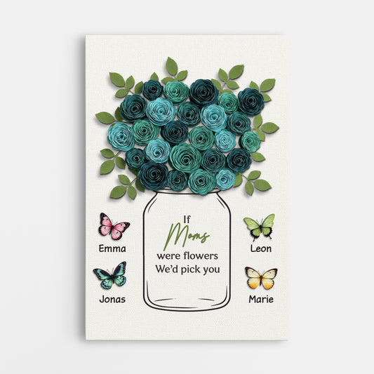 7960US1 if grandmas were flowers_ canvas custom grandma mothers day gifts_ 7960c6yna