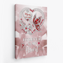 7971CUS2 personalized canvas butterfly memorial gifts_ for loss of momdad 7971ctfha