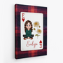 7976CUS2 playing card wall art custom mothers day canvas for momgrandma 7976ctfna