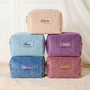 7981AUS1 embroidered velvet cosmetic bag with name personalized gifts for her 7981ab0p5a
