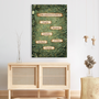 8008CUS3 custom family canvas wall art_ with names_ gifts for the whole family 8008c6khi