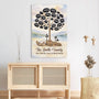 8011CUS3 our family love is rock solid canvas personalized family name wall art_ 8011c6vti
