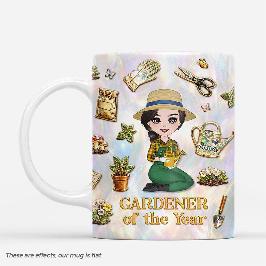 8012MUS1 3d printing effect gardener of the year mug personalized gifts for her 8012m6vaa_1