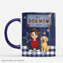 8016MUS1 3d printing effect best dog dad ever denim mug custom gifts for dog lovers 8016mclwc