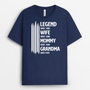 8017AUS2 legend wife mom grandma shirt_ personalized gifts for mothers day 8017a8pha