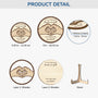 8108QUS1 if you think my hands are full_ wooden plaque custom gifts for momdad 8108qstza_1