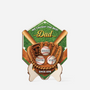 8113QUS1 3d printing effect we caught the best dad wooden plaque custom baseball gifts 8113qsfhb