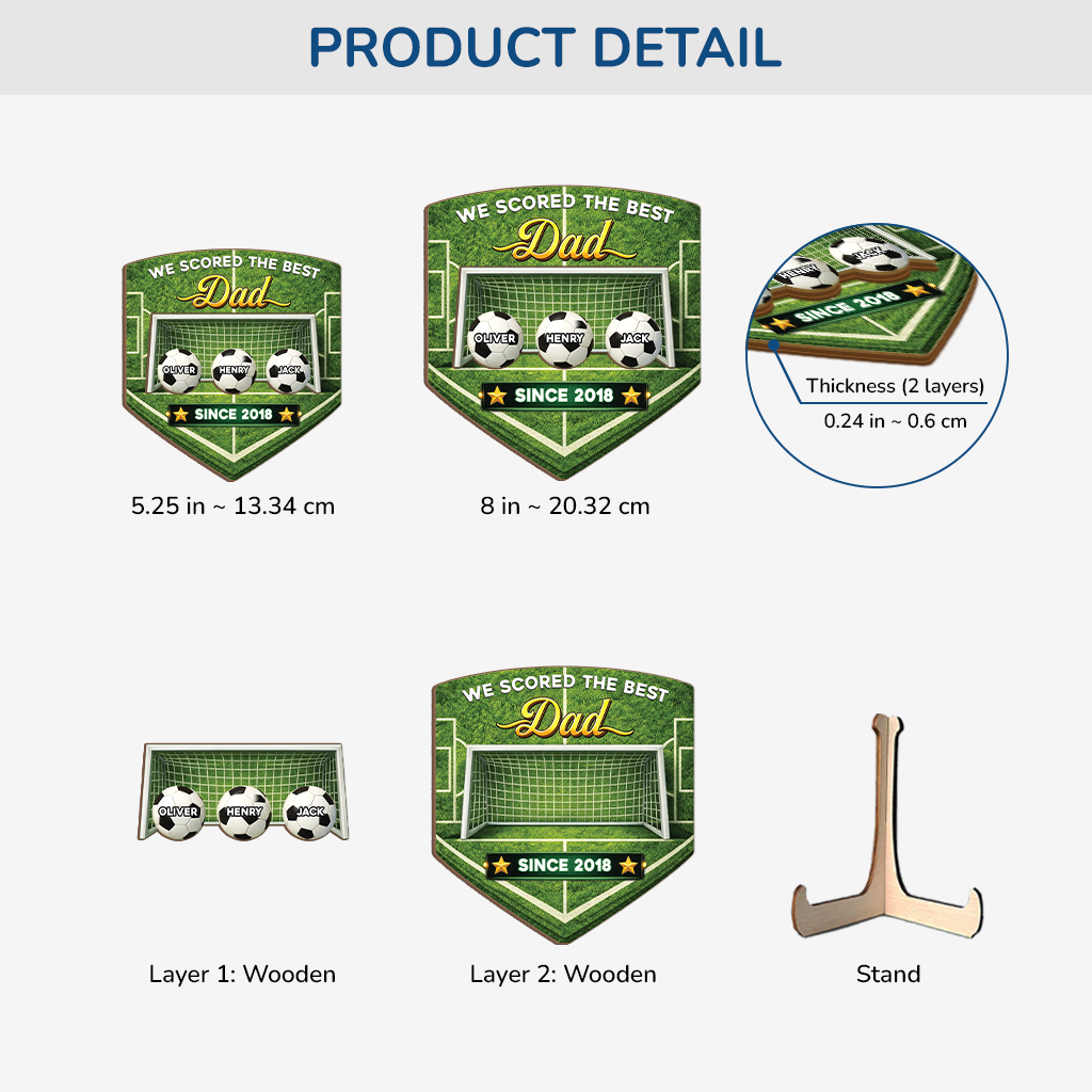 8114QUS3 3d printing effect we scored the best dad wooden plaque custom soccer gifts 8114qsfhb_04d04c47 1447 43be a2d5 dcc11267b63b