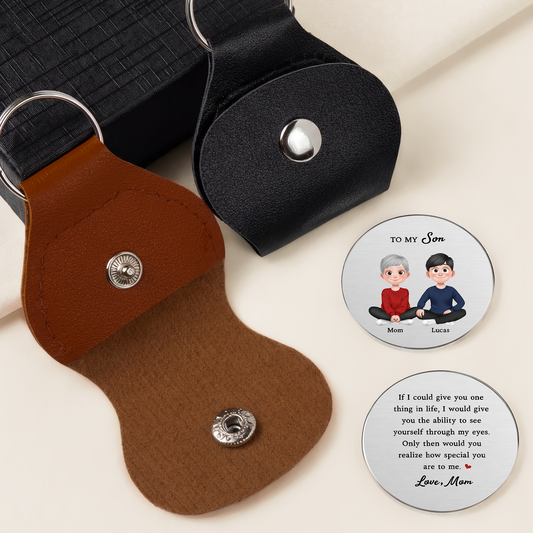 8122AUS2 to my daughter pocket hug token personalized gifts for daughterson 8122aj6fwa