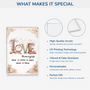 8134RUS4 love books rectangle acrylic plaque custom gifts for momgrandma 8134rthca
