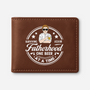 8136JUS1 surviving fatherhood mens leather wallet custom gift for dadgrandpa 8136jcvhb_1