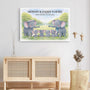8168CUS1 elephant family wall art canvas personalized gifts for parents 8168cnvmi_3