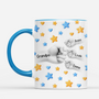 8190MUS2 3d printing effect fist bump mug with stars custom gifts for dadgrandpa 8190mtfwb