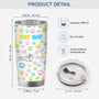 8209TUK3 3d printing effect personalised fist bump tumbler 20oz with paw prints for dogcat lovers 8209tnqnc
