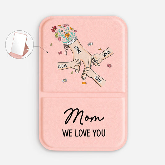 8227AUS1 hand in hand compact mirror personalized gifts for momgrandma 8227aj6paa