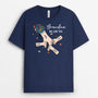 8227AUS2 hand in hand shirt with names customized gifts for momgrandma 8227a6paa