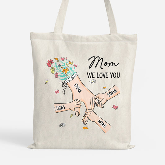 8227BUS1 hand in hand tote bag personalized gifts for momgrandma 8227b6paa