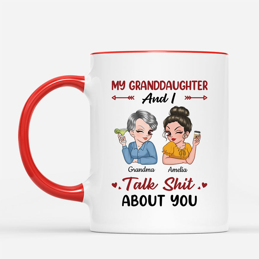 8243MUS1 my daughter and i talk shit about you mug custom gift for momgrandma 8243mnvta_2