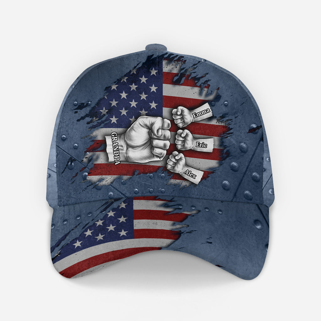 8249JUS2 fist bump fathers day cap personalized gifts for dadgrandpa 8249j8lab