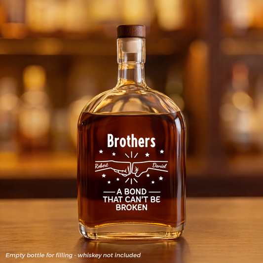 8255AUS1 personalized whiskey bottle gifts for brothers and sisters 8255aiah5e