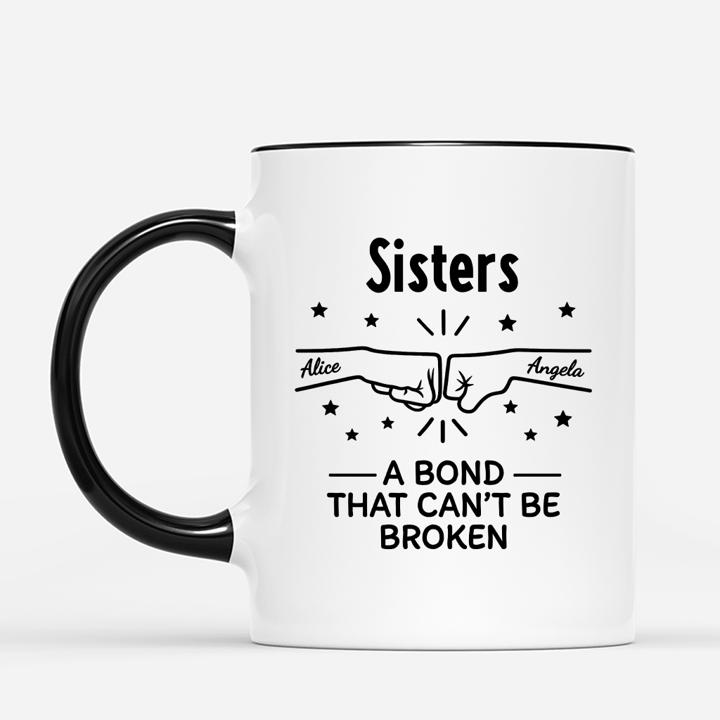 8255MUS2 a bond that cant be broken mug custom gifts for brother and sister 8255mah5e