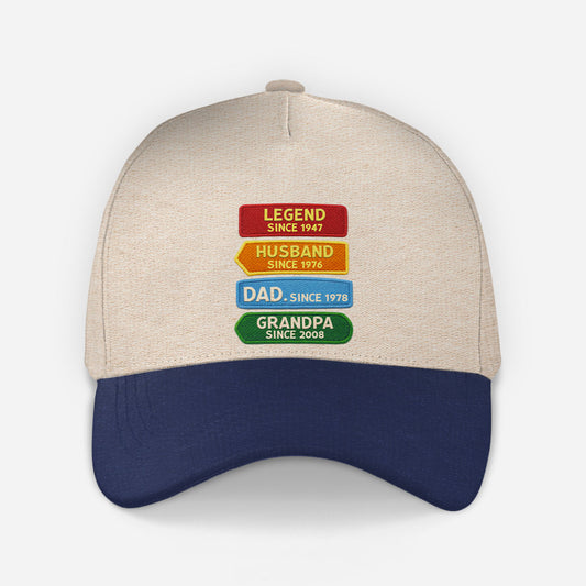 8289JUS2 3d printing effect legend husband dad grandpa cap custom gifts for grandpa 8289jsvmb