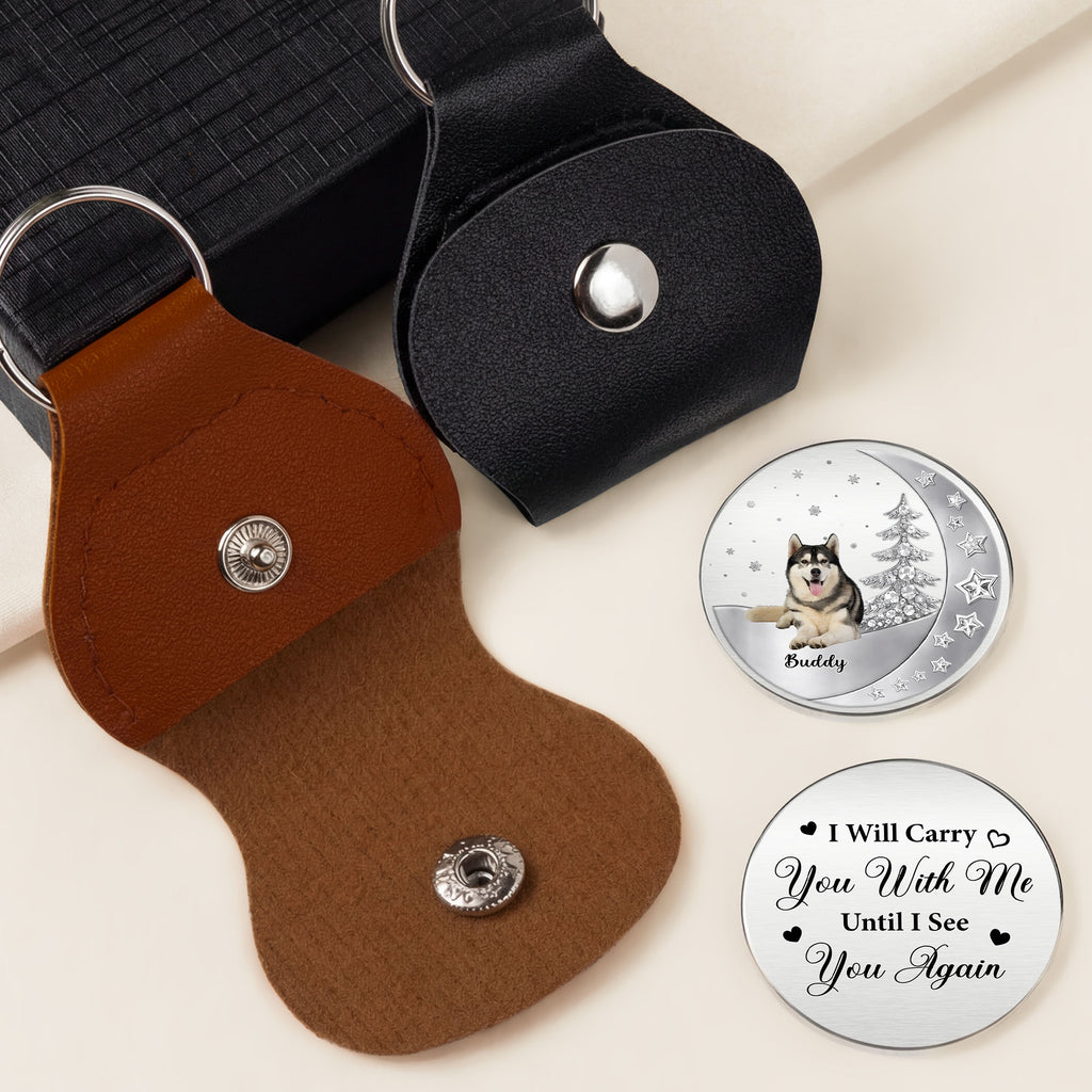 8297AUS1 personalized leather pocket hug dog memorial gifts with photo 8297aj8vcc_1