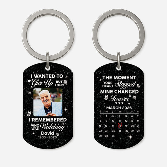 8298AUS1 photo pocket hug personalized memorial gifts for loss of momdad 8298ajpba